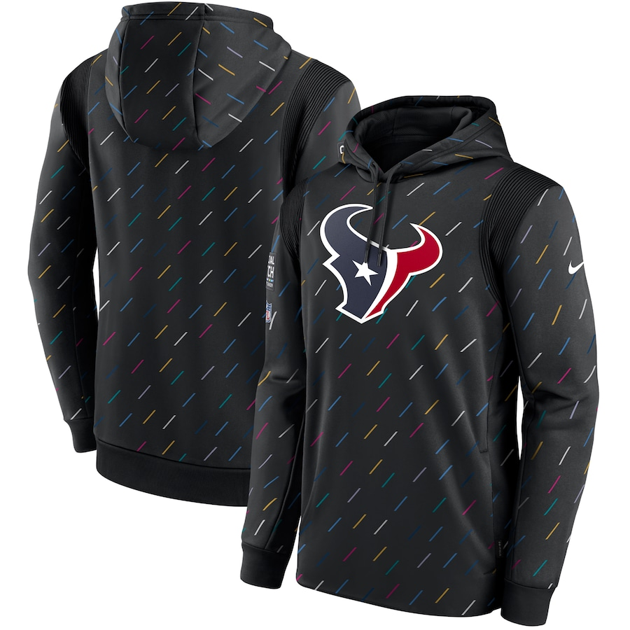 Women NFL Houston Texans 2025 Nike black hoodie